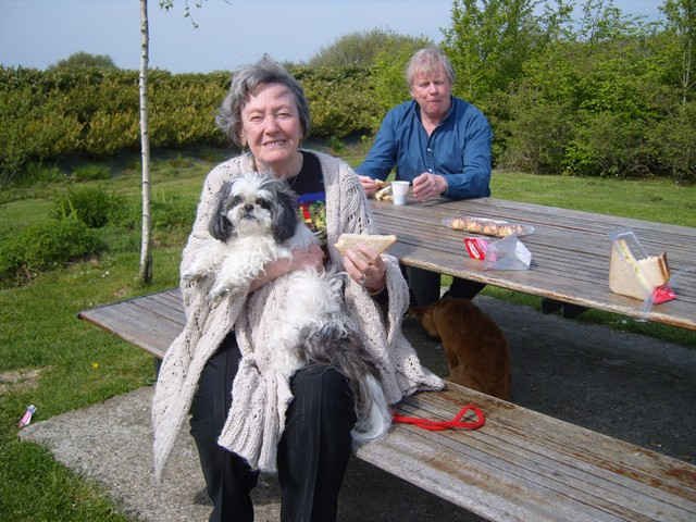 Jenny & Sherry, en route from Wraysbury to Coin in S.Spain.