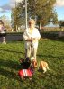 Helen, Bobby, Lil & Susie, in Cherbourg, waiting for their ferry to Ireland.