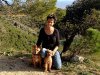 Juli, Matteo and Den enjoying a walk on the Mijas Mt, southern Spain.