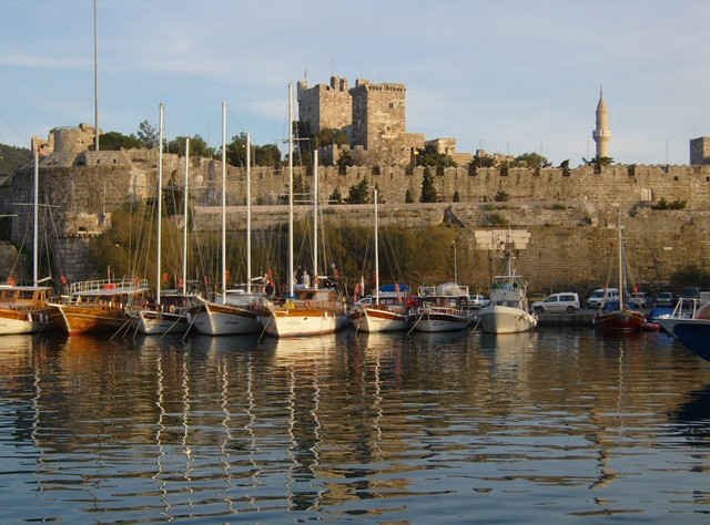 Bodrum harbour, southern Turkey.