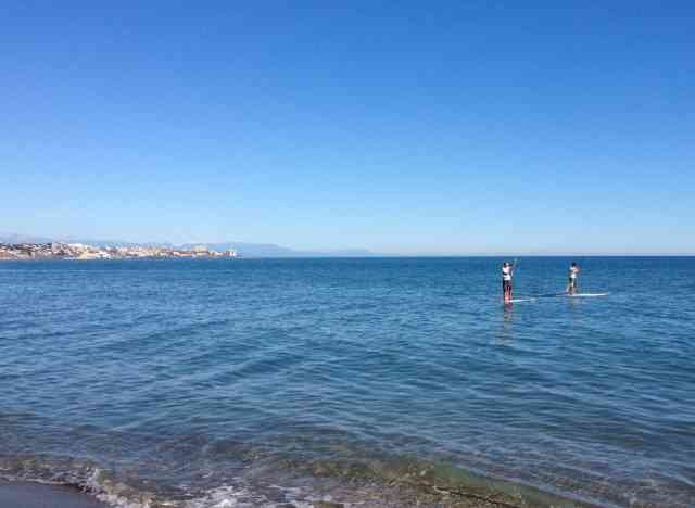 A lovely serene 'winter' scene in Fuengirola, S.Spain.