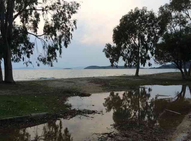 A dusky scene outside Igoumenitsa, Western Greece.