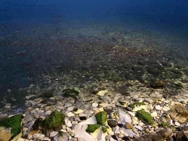 'Under water', off the southern coast of Spain.