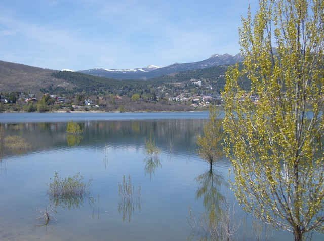 Embalse Navacerrada, just outside Madrid, Spain.