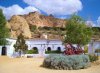 Cave houses in Granada province, in southern Spain.