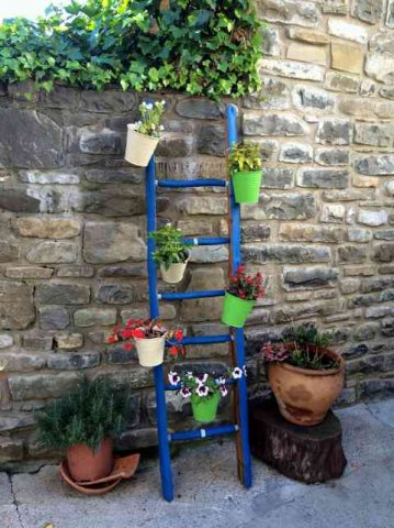 A pretty little ladder in Yosa de Sobremonte in the Spanish Pyrenees.