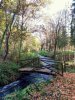 A pretty little wooden bridge, near Taranta Peligna in C.Italy.