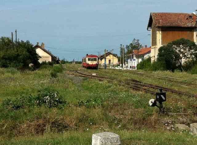 Not quite Charing Cross! ...a village station in Romania.