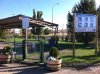 How wonderful! A dog exercising area, in a gas station on a Spanish motorway!