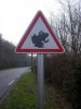 Beware of frogs! Nr Orleans, France.